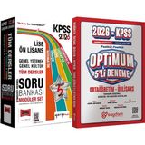 2026 Kpss Lise Ön Lisans Tüm Dersler Çözümlü Modüler Soru Seti (5 Kitap) + Optimum 5 Deneme