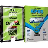 2026 Kpss Lise-Önlisans Coğrafya Orijinal 2010-2024 Konu Konu Çıkmış + Lisans Optimum 5 Deneme