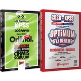 2026 Kpss Lise-Önlisans Coğrafya Orijinal 2010-2024 Konu Konu Çıkmış + Optimum 5 Deneme
