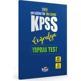 2026 Kpss Lise Önlisans Coğrafya Yaprak Test