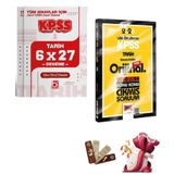 2026 KPSS Lise-Önlisans Tarih Orijinal 2010-2024 Konu Konu Çıkmış Sorular ve Deneme Seti Yargı ve Bi
