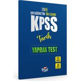 2026 Kpss Lise Önlisans Tarih Yaprak Test