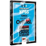 2026 KPSS Lise-Önlisans Türkçe Orijinal 2010-2024 Konu Konu Çıkmış Sorular