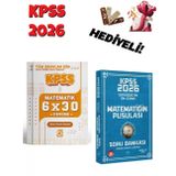 2026 KPSS Lise Ortaöğretim Ön Lisans Matematik Soru Bankası ve Deneme Seti 2 Kitap Bigelio ve Cba Ya