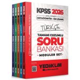 2026 Kpss Lise Ortaöğretim Ön Lisans Soru Bankası Çözümlü Modüler Set