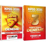 2026 Kpss Lise Ortaöğretim Ön Lisans Süper Yıldız 5+3 Deneme 2 Li Set