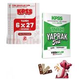 2026 KPSS Lise Ortaöğretim Ön Lisans Tarih Yaprak Test ve Deneme Seti Yediiklim ve Bigelio Yayıncılı