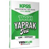 2026 Kpss Lise Ortaöğretim Ön Lisans Tarih Yaprak Test