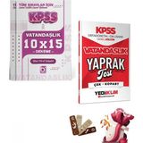 2026 Kpss Lise Ortaöğretim Ön Lisans Vatandaşlık Yaprak Test ve D