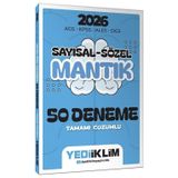 2026 Kpss Meb-Ags Ales Dgs Sayısal-Sözel Mantık 50 Deneme Çözümlü
