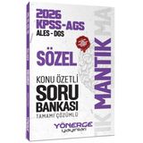 2026 Kpss Meb Ags Ales Dgs Sözel Mantık Konu Özetli Soru Bankası Yönerge