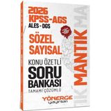 2026 Kpss Meb Ags Ales Dgs Sözel Sayısal Mantık Konu Özetli Soru Bankası Yönerge