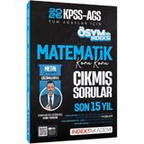 2026 Kpss Meb Ags Matematik Ösym Nin İndeksi Çıkmış Sorular Son 15 Yıl Konu Konu Çözümlü İndeks