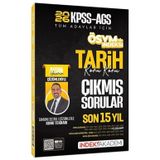 2026 KPSS MEB-AGS Tarih ÖSYM nin İndeksi Çıkmış Sorular Son 15 Yıl Konu Konu Çözümlü