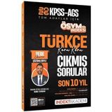 2026 KPSS MEB-AGS Türkçe ÖSYM'nin İndeksi Çıkmış Sorular Son 10 Yıl Konu Konu Çözümlü