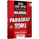 2026 Kpss Meb Ags Tyt Ales Dgs Msü Bilimsel Metinlerle Paragraf Soru Bankası Yönerge Yayınları