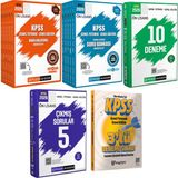 2026 Kpss Ön Lisans Konu Anlatımlı 6 Kitap-Çözümlü Soru Bankası 5 Kitap-10 Deneme-Çıkmış Sorular - 6012025002825