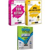 2026 Kpss Ön Lisans Konu Soru Tek Kitap - Lisans Optimum 5 Deneme