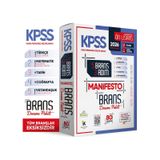 2026 KPSS Ön Lisans - Ortaöğretim 3 Adım 5li Manifesto Dijital Çözümlü Branş Deneme Seti