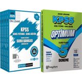 2026 Kpss Ön Lisans Soru Modüler Set Çözümlü - Lisans Optimum 5 Deneme
