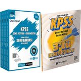 2026 Kpss Ön Lisans Soru Modüler Set Genel Yetenek Genel Kültür Çözümlü (5 Kitap) + 3 Deneme Hediye