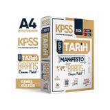 2026 KPSS Önlisans-Ortaöğretim 3 Adım Tarih Manifesto 20li Dijital Çözümlü Branş Deneme Paketi