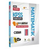 2026 Kpss Önlisans/ortaöğretim Matematik Kara Kutu Cebir 1. Cilt Ösym Çıkmış Soru Bankası Çözümlü