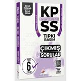 2026 KPSS Ortaöğretim Genel Yetenek Genel Kültür Fasiküller Halinde Son 6 Yıl PDF Çözümlü Tıpkı Basım Çıkmış Sorular