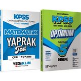 2026 Kpss Ortaöğretim Ön Lisans Matematik Çek Kopart Yaprak Test + Lisans Optimum 5 Deneme