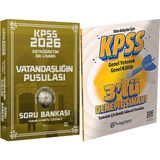 2026 Kpss Ortaöğretim Ön Lisans Vatandaşlığın Pusulası Soru Bankası - 3 Deneme