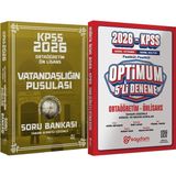 2026 Kpss Ortaöğretim Ön Lisans Vatandaşlığın Pusulası Soru Bankası - Optimum 5 Deneme