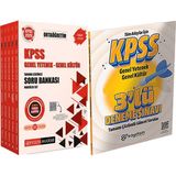 2026 Kpss Ortaöğretim Soru Modüler Set Genel Yetenek Genel Kültür Çözümlü (5 Kitap) + 3 Deneme Hediye