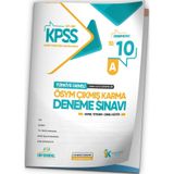 2026 KPSS ÖSYM Arşivi Çıkmış Soru Karma Genel Yetenek Genel Kültür D. Çözümlü Deneme 10/10.Kitapçık
