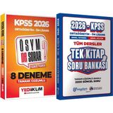 2026 Kpss Ösym Ne Sorar Ortaöğretim Ön Lisans Çözümlü Fasikül 8 Deneme + Ortaöğretim Ön Lisans Tek Kitap Soru