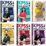 2026 Kpss Tamamı Çözümlü Tüm Dersler Soru Bankası(Yelda Ünal,ilyas Güneş,günay Göktaş,engin Eraydın) - 6012025002513
