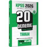 2026 Kpss Tarih 20 Deneme Çözümlü