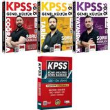 2026 Kpss Tarih Coğrafya Vatandaşlık Çözümlü Soru Bankası - 3 Deneme