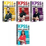 2026 KPSS Tarih + Coğrafya + Vatandaşlık + Türkçe Soru Bankası 4 lü Set Yargı Yayınları
