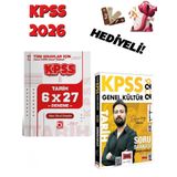 2026 KPSS Tarih Çözümlü Soru Bankası ve Deneme Seti 2 Kitap Bigelio ve Yargı Yayınları