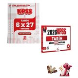 2026 KPSS Tarih Deneme ve Video Ders Notları seti Tekrar Akademi ve Bigelio Yayıncılık