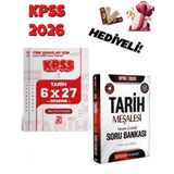 2026 KPSS Tarih Meşalesi Soru Bankası ve Deneme Seti 2 Kitap Bigelio ve Pegem Akademi Yayınları