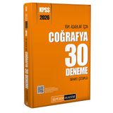 2026 KPSS Tüm Adaylar İçin Coğrafya 30 Deneme Tamamı Çözümlü
