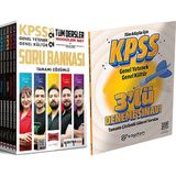 2026 Kpss Tüm Dersler Çözümlü Modüler Soru Bankası Seti (5 Kitap) - 3 Deneme