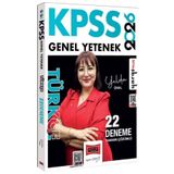 2026 KPSS Türkçe 22 Deneme Çözümlü - Yelda Ünal Yargı Yayınları