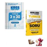 2026 KPSS Türkçe Bumerang Çözümlü Soru Bankası ve Deneme Seti Bigelio ve Yediiklim Yayınları