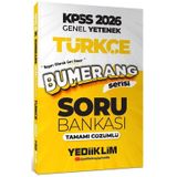 2026 Kpss Türkçe Bumerang Soru Bankası Çözümlü