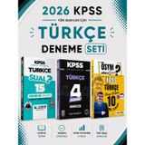 2026 KPSS Türkçe Deneme Seti Yediiklim + Dizgi Kitap + EVP Akademi Seti
