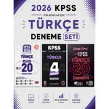 2026 KPSS Türkçe Deneme Seti Yediiklim + Hoca Kafası + EVP Akademi Seti