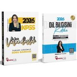 2026 KPSS Vatandaşlık + Dil Bilgisi Soru Bankası 2 li Set - Esra Özkan Öznur Saat Hoca Kafası