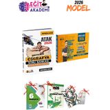 2026 KPSS/AGS Mehmet Eğit Atak Coğrafya Soru Bankası ve Coğrafya Video Ders Notu Seti EGIT004 Eğit Akademi